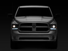 Load image into Gallery viewer, Raxiom 09-18 Dodge RAM 1500 LED Halo Headlights w/Switchback Turn Signals- Blk Housing (Clear Lens)