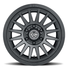 Load image into Gallery viewer, ICON Recon SLX 17x8.5 6x135 6mm Offset 5in BS 87.1mm Bore Satin Black Wheel