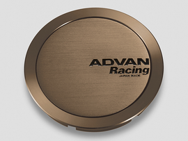 Advan 73mm Full Flat Centercap - Umber Bronze-Wheel Center Caps-San Diego Overlanding-Advan
