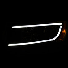 Load image into Gallery viewer, ANZO 2014-2015 Jeep Grand Cherokee Projector Headlights w/ Plank Style Design Black