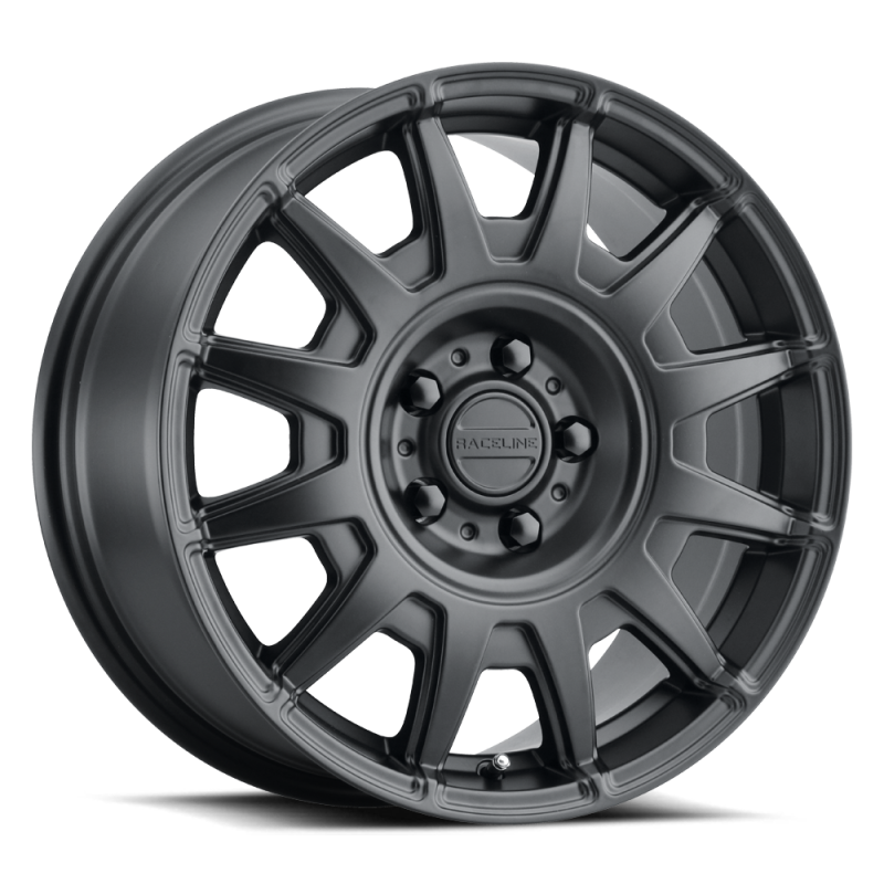 Raceline 401B Aero 15x7in / 5x114.3 BP / 15mm Offset / 72.62mm Bore - Satin Black Wheel