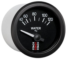 Load image into Gallery viewer, Autometer 52mm Stack Instruments 40-120 Degree C Electric Water Temperature Gauge - Black