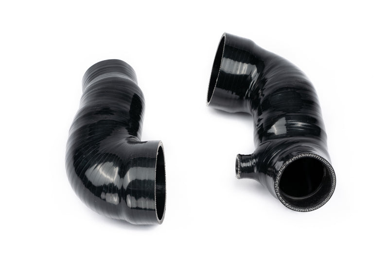Curved pipes from AMS Performance 2023+ Nissan Z Cold Air Intake kit creating optimal airflow.