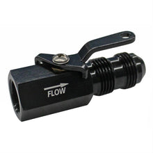 Load image into Gallery viewer, Fragola 3/8in NPT Female Inlet x -8AN Male Outlet On/Off Shut Off Valve