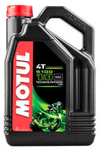 Load image into Gallery viewer, Motul 4L 5100 4-Stroke Engine Oil 10W30 4T