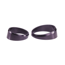 Load image into Gallery viewer, Autometer or Autogage 2-1/16in Black Angle Rings -- 3 Pack