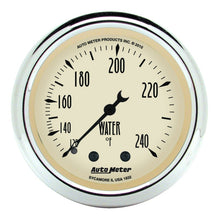 Load image into Gallery viewer, AutoMeter Gauge Kit 5 Pc. 3-1/8in. &amp; 2-1/16in. Mech. Speedo. Wtmp &amp; Oilp Antq Beige