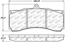 Load image into Gallery viewer, StopTech Performance ST-60 Front or Rear Caliper Brake Pads