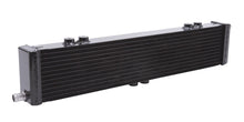 Load image into Gallery viewer, Edelbrock Heat Exchanger Single Pass Dual Row 22 000 Btu/Hr 26 5In W X 5In H X 2 62In D Black