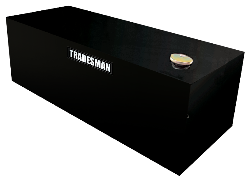 Tradesman Steel Full Size Rectangular Liquid Storage Tank - Black