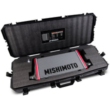 Load image into Gallery viewer, Mishimoto Universal Carbon Fiber Intercooler - Gloss Tanks - 525mm Black Core - C-Flow - P V-Band