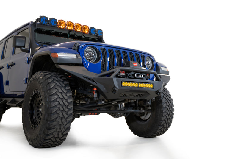 Addictive Desert Designs 18-23 Jeep Wrangler JL/JT Stealth Fighter Front Bumper-Bumpers - Steel-San Diego Overlanding-Addictive Desert Designs