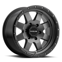 Load image into Gallery viewer, Raceline 935G Defender 17x9in / 6x135 BP / 0mm Offset / 93.98mm Bore - Gunmetal Wheel