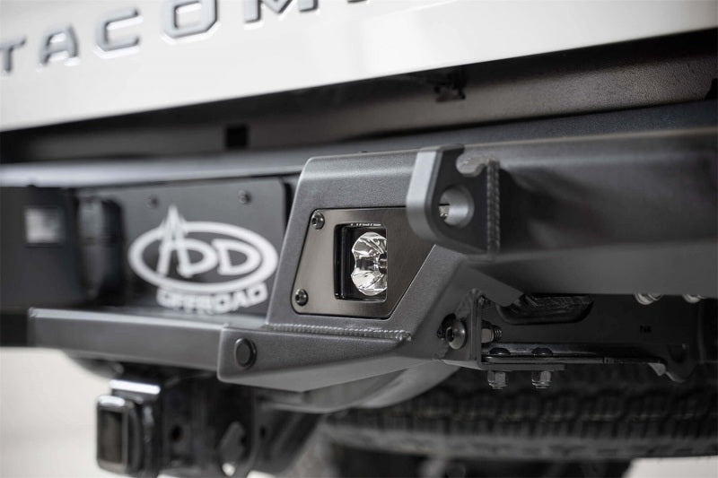 Addictive Desert Designs 16-19 Toyota Tacoma Stealth Fighter Rear Bumper w/ Backup Sensor Cutouts-Bumpers - Steel-San Diego Overlanding-Addictive Desert Designs
