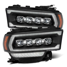 Load image into Gallery viewer, AlphaRex 19-21 Ram 2500 NOVA LED Proj Headlights Plank Style Black w/Activ Light/Seq Signal/DRL