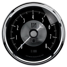 Load image into Gallery viewer, Autometer Prestige Series Black 3-3/8in 8000RPM Tachometer Gauge