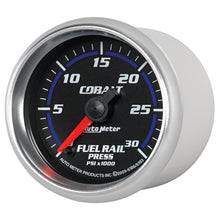 Load image into Gallery viewer, Autometer Cobalt 52mm 0-30,000 PSI F/S Electronic Diesel Fuel Rail Pressure Gauge (Cummins 5.9L)