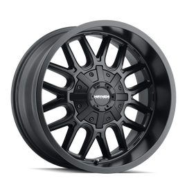 Mayhem 8107 Cogent 20x9 / 5x127 BP / 0mm Offset / 87mm Hub Matte Black Wheel