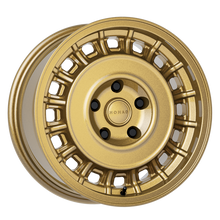 Load image into Gallery viewer, Nomad N502GR Arvo 15x7in / 5x100 BP / 15mm Offset / 56.1mm Bore - Gloss Gold Wheel