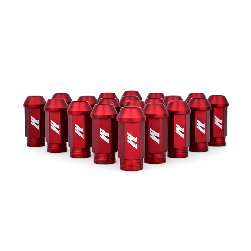 Mishimoto Aluminum Locking Lug Nuts 1/2 X 20 23pc Set Red