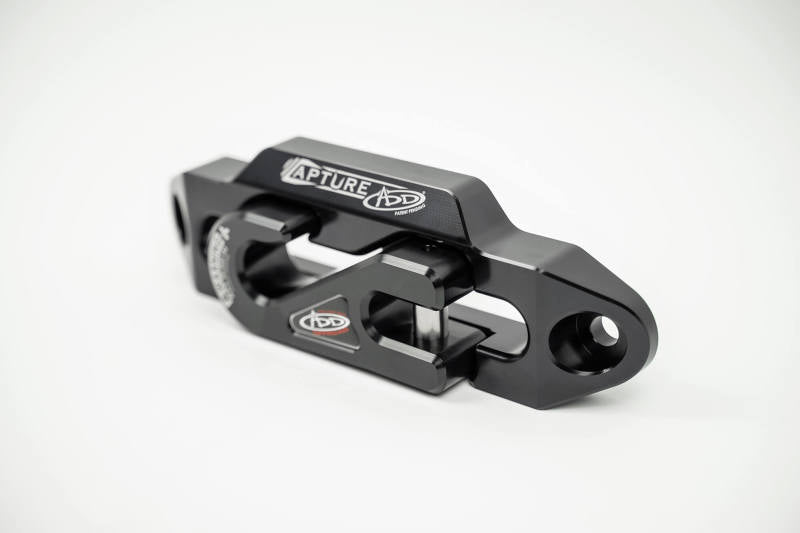 Addictive Desert Designs 1-5/16in Winch Fairlead Plate w/ Recessed Round End Hook - Black-Winch Accessories-San Diego Overlanding-Addictive Desert Designs