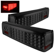 Load image into Gallery viewer, xTune Ford Mustang 87-93 LED Tail Lights Smoke ALT-ON-FM87-LED-SM