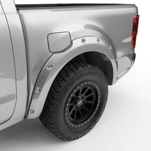 Load image into Gallery viewer, EGR 19-22 Ford Ranger Painted To Code Ingot Traditional Bolt-On Look Fender Flares Silver Set Of 4