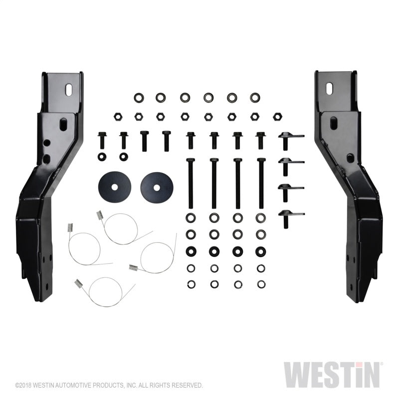 Westin 19-21 Chevy Silverado 1500 (Excl. 2019 Silverado LD) MAX Winch Tray - Black