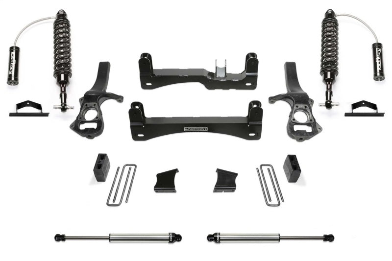 Fabtech 2019 GM C1500 P/U 6in Perf Sys w/Dl 2.5 Resi & 2.25