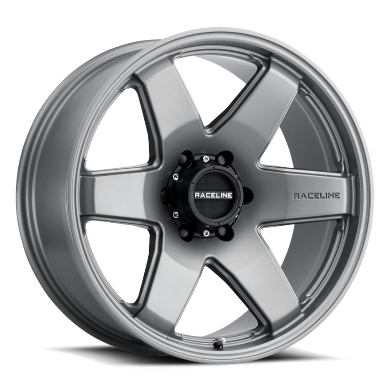 Raceline 942GS Addict 18x9in / 6x135 BP / 12mm Offset / 87.1mm Bore - Greystone Wheel