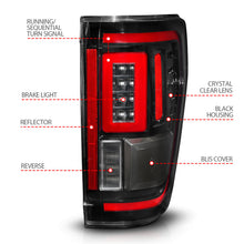 Load image into Gallery viewer, ANZO 21-23 Ford F-150 LED Taillights Seq. Signal w/BLIS Cover - Black Housing