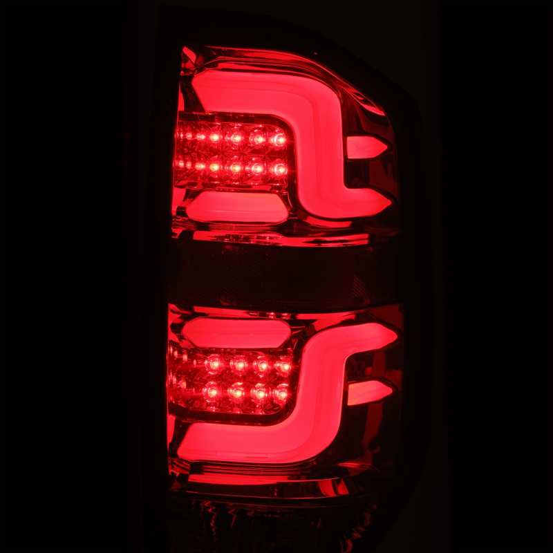 AlphaRex 14-20 Toyota Tundra PRO-Series LED Tail Lights Red Smoke