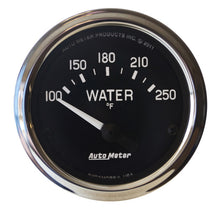 Load image into Gallery viewer, Autometer Cobra 2 1/16in 100-250 Def F Electric Water Temp Gauge