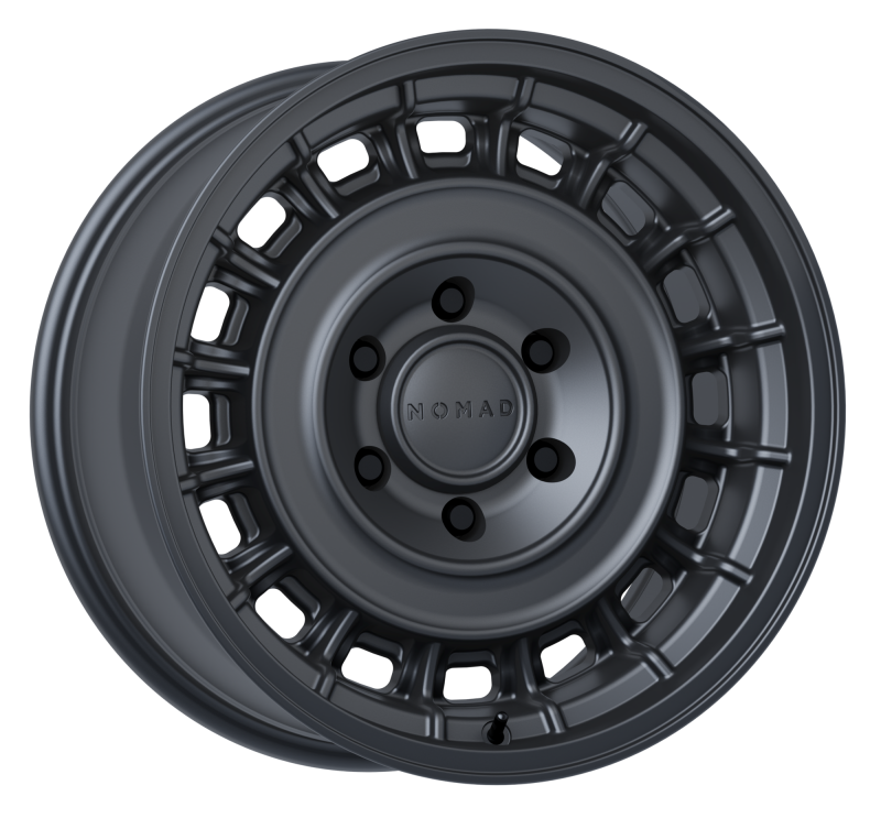 Nomad N502DU Arvo 17x8.5in / 6x135 BP / 0mm Offset / 87.1mm Bore - Dark Gunmetal Wheel