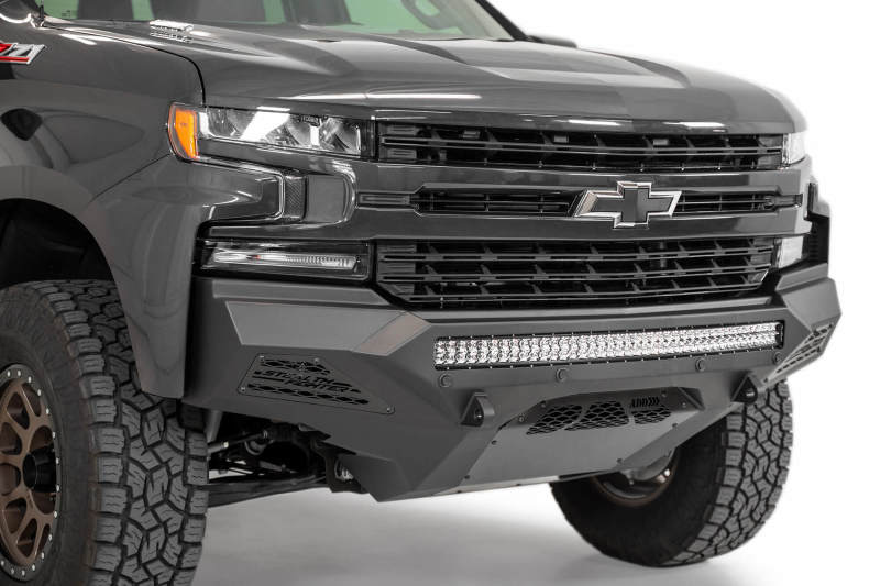 Addictive Desert Designs 19-21 Chevy Silverado 1500 Stealth Fighter Front Bumper-Bumpers - Steel-San Diego Overlanding-Addictive Desert Designs