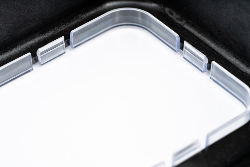 Clear detail of the internal structure of AMS Performance 2023+ Nissan Z Cold Air Intake for airflow.