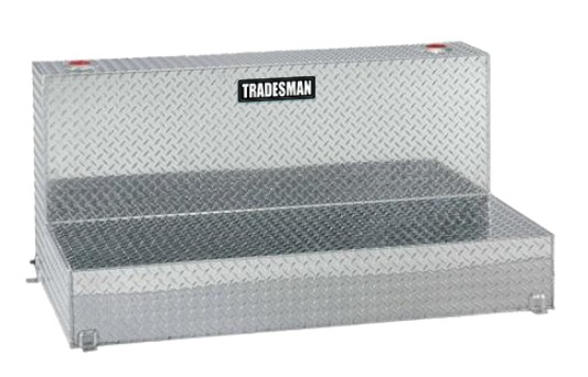 Tradesman Aluminum L-Shape Liquid Storage Tank (48 Gallon Capacity) - Brite
