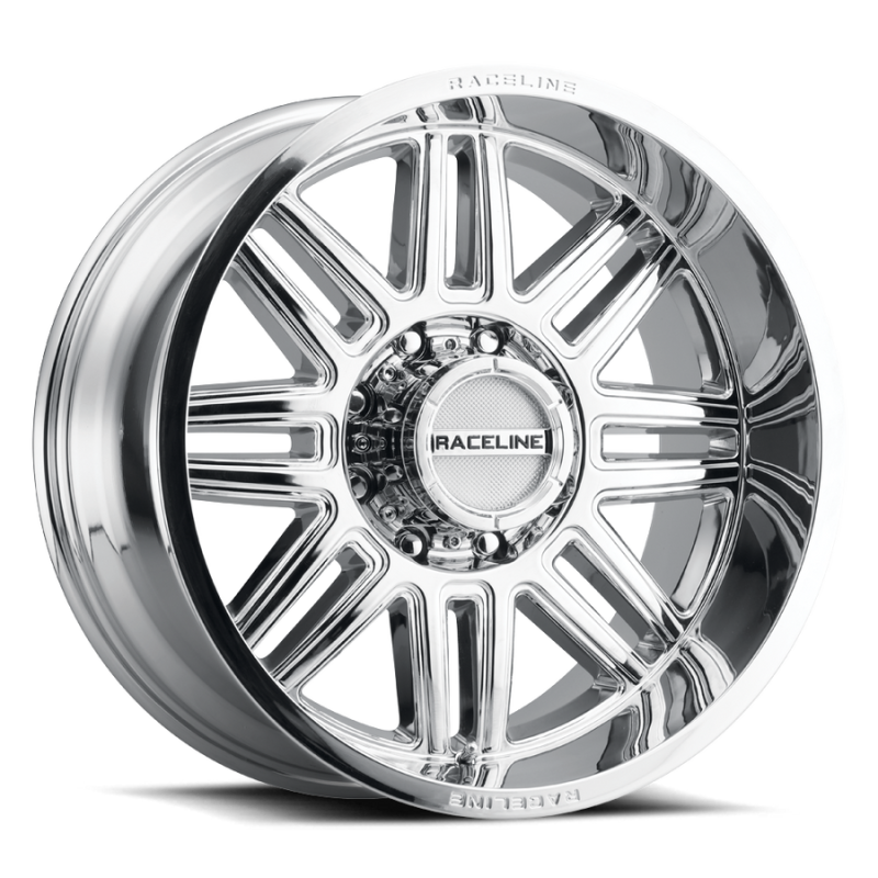 Raceline 948C Split 20x9in / 6x135 BP / 18mm Offset / 87.1mm Bore - Chrome Wheel