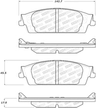 Load image into Gallery viewer, StopTech 15-17 Cadillac Escalade ESV Street Performance Rear Brake Pads