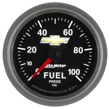 Load image into Gallery viewer, Autometer Performance Parts 52mm 0-100psi Fuel Pressure COPO Camaro Gauge Pack