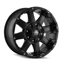 Load image into Gallery viewer, Mayhem 8030 Chaos 18x9 / 5x127 BP / 18mm Offset / 87mm Hub Matte Black Wheel