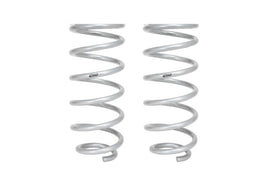 Eibach Pro-Truck Lift Kit, a pair of rear springs for 2010+ Toyota 4Runner, crafted with a sleek silver design for improved lift and handling.