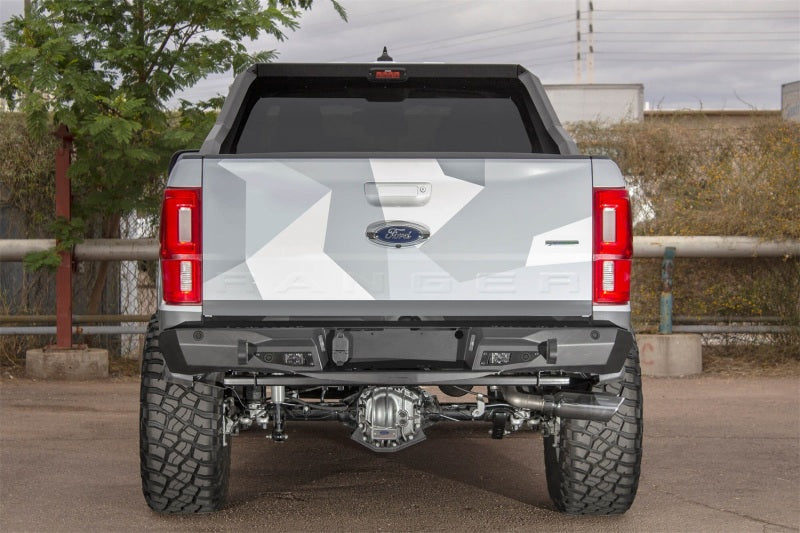 Addictive Desert Designs 2019 Ford Ranger Stealth Fighter Rear Bumper w/ Backup Sensor Holes-Bumpers - Steel-San Diego Overlanding-Addictive Desert Designs