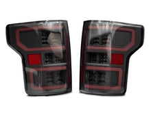 Load image into Gallery viewer, Raxiom 18-20 Ford F-150 Axial Series LED Tail Lights w/ SEQL Turn Signals- Blk Housing (Clear Lens)