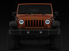 Load image into Gallery viewer, Raxiom 07-18 Jeep Wrangler JK LED Halo Headlights- Chrome Housing (Clear Lens)