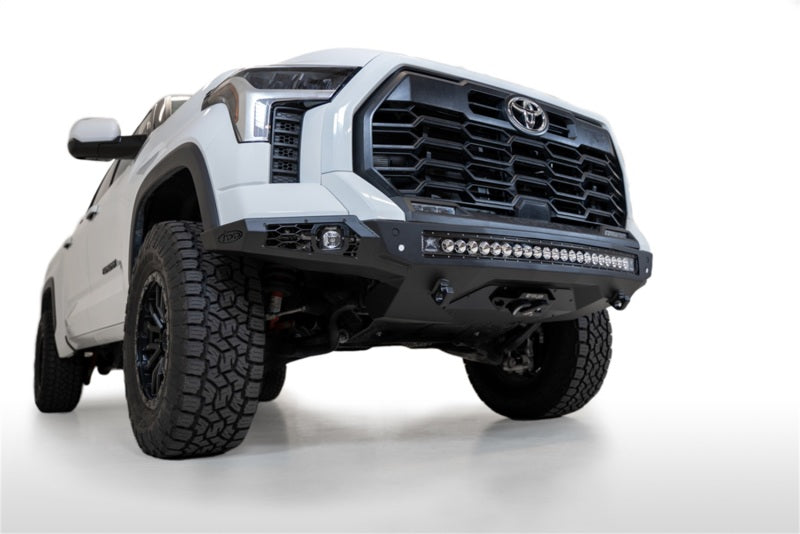 Addictive Desert Designs 22-23 Toyota Tundra Stealth Fighter Winch Front Bumper-Bumpers - Steel-San Diego Overlanding-Addictive Desert Designs