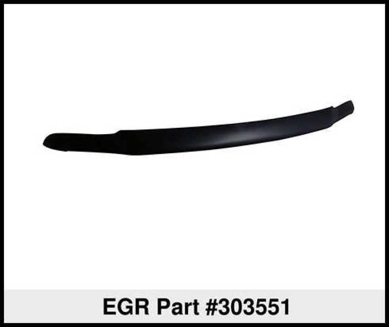 EGR 2019+ Ford Ranger XL/XLT Superguard Hood Guard - Dark Smoke (303551)