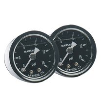 Load image into Gallery viewer, Fragola Fuel Pressure Gauge 0-60 PSI Liquid Filled