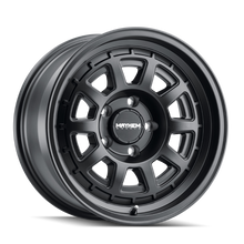 Load image into Gallery viewer, Mayhem 8303 Voyager 17x8.5 / 6x139.7 BP / 18mm Offset / 106mm Hub Matte Black Wheel