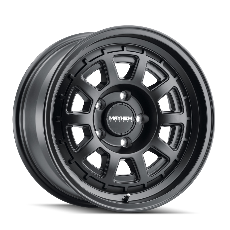 Mayhem 8303 Voyager 18x9 / 8x170 BP / 0mm Offset / 125.2mm Hub Matte Black Wheel